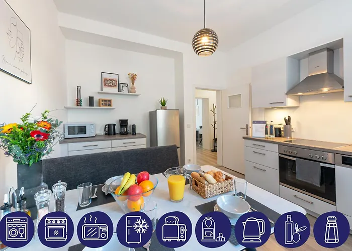 Modern Und Ruhig, Mit Garage & Ps4, Nahe Messe, Rue Und Uniklinik, Voll Ausgestattete Kueche, Bad Mit Dusche Und Badewanne Lejlighed